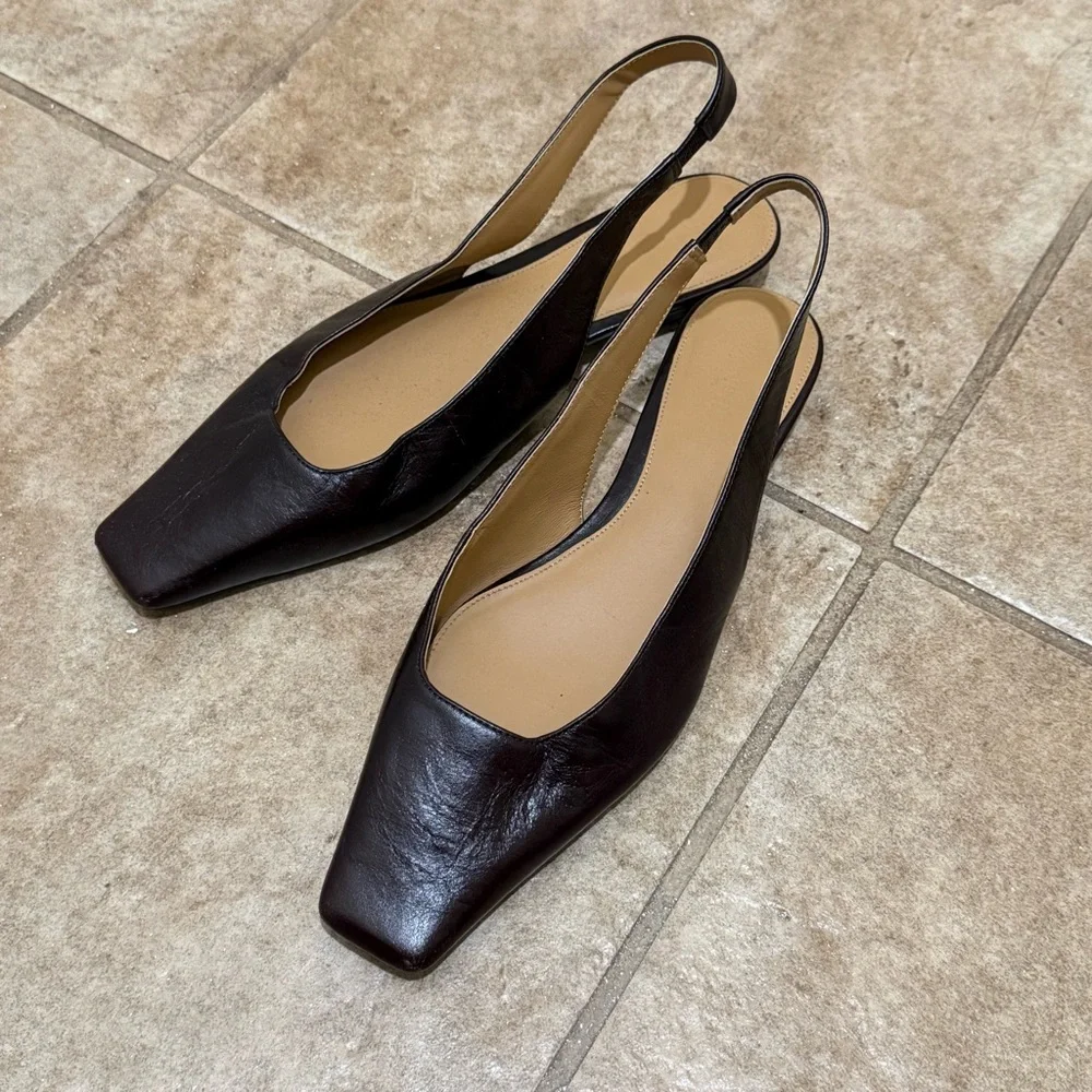 Madewell the Ophelia slingback flats - Picture 6 of 12